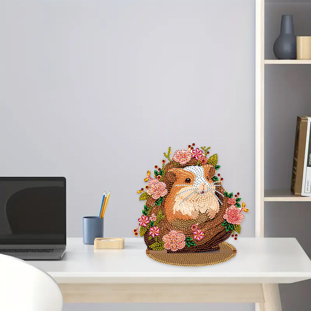 Special Shape 5D DIY Diamond Painting Art Bunny Frog Owl Gnome Hamster Eggs Art