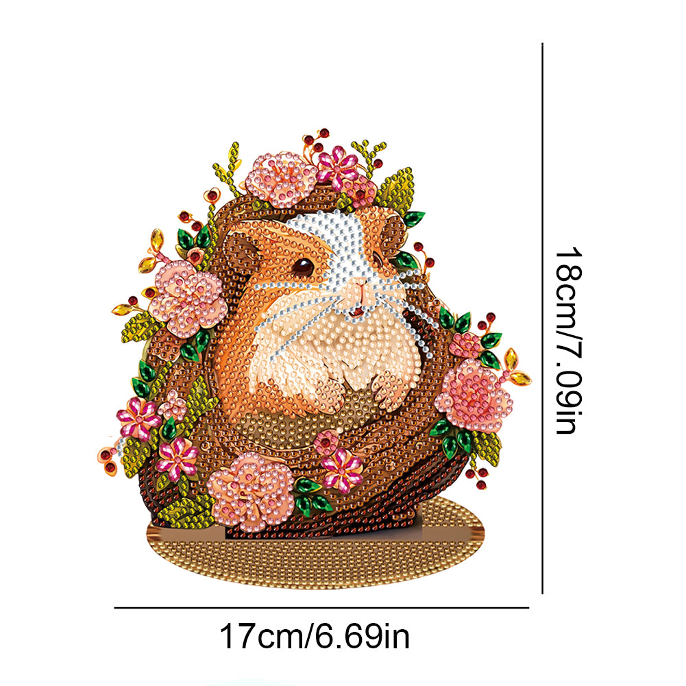 Special Shape 5D DIY Diamond Painting Art Bunny Frog Owl Gnome Hamster Eggs Art
