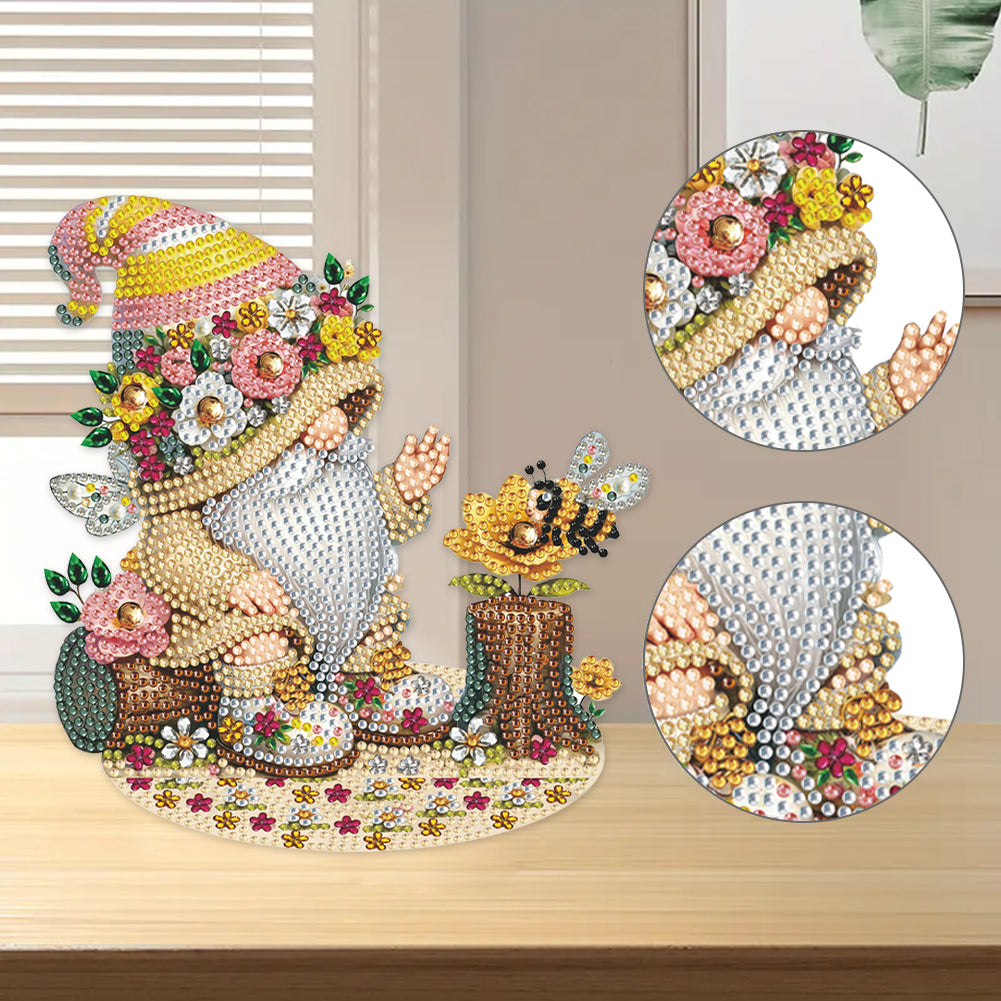 Special Shape 5D DIY Diamond Painting Art Bunny Frog Owl Gnome Hamster Eggs Art
