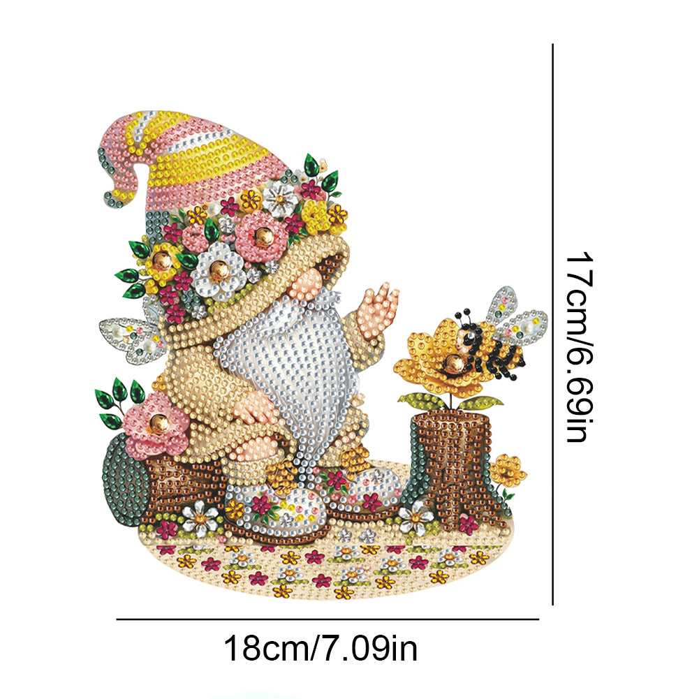 Special Shape 5D DIY Diamond Painting Art Bunny Frog Owl Gnome Hamster Eggs Art