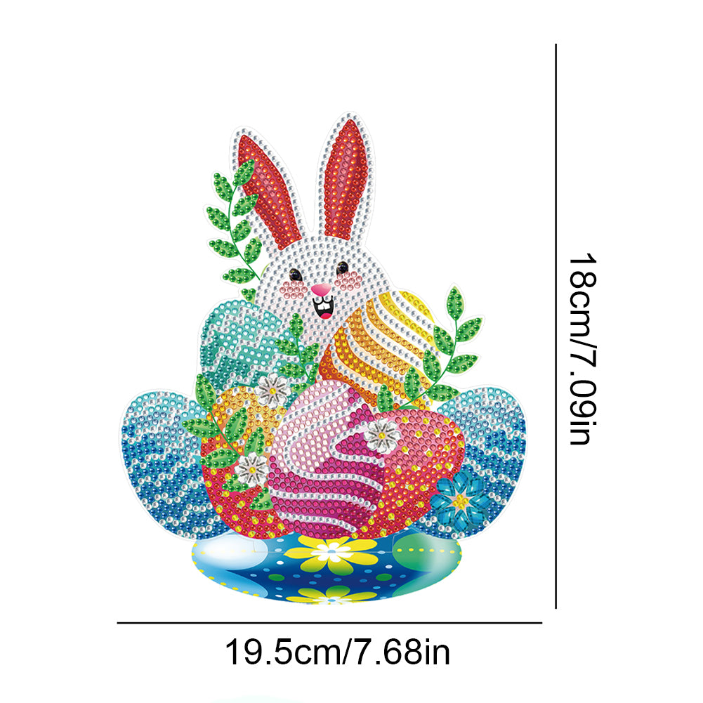 Special Shape 5D DIY Diamond Painting Art Bunny Frog Owl Gnome Hamster Eggs Art