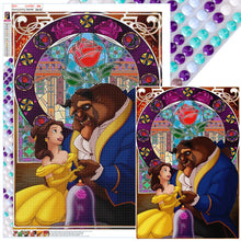 Load image into Gallery viewer, Diamond Painting - Full Round - beauty and the beast (50*70CM)
