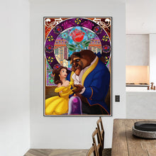 Load image into Gallery viewer, Diamond Painting - Full Round - beauty and the beast (50*70CM)
