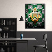 Load image into Gallery viewer, Diamond Painting - Full Square - Werder Bremen logo (40*50CM)