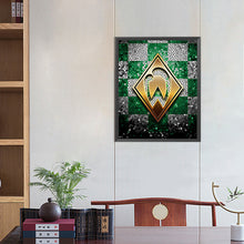 Load image into Gallery viewer, Diamond Painting - Full Square - Werder Bremen logo (40*50CM)