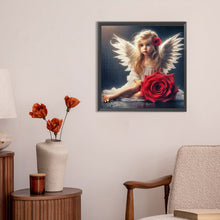 Load image into Gallery viewer, Diamond Painting - Full Round - angel girl (30*30CM)