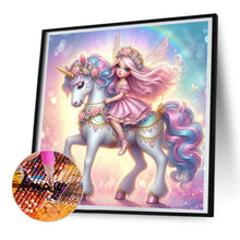 Load image into Gallery viewer, Diamond Painting - Full Round - angel girl (30*30CM)