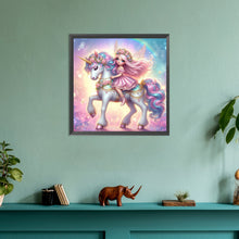 Load image into Gallery viewer, Diamond Painting - Full Round - angel girl (30*30CM)