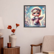 Load image into Gallery viewer, Diamond Painting - Full Round - angel girl (30*30CM)