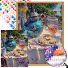 Load image into Gallery viewer, AB Diamond Painting - Full Round - Good time afternoon tea (40*55CM)