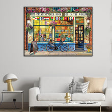 Load image into Gallery viewer, AB Diamond Painting - Full Round - Bookstore entrance (70*50CM)