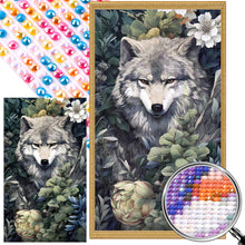 Load image into Gallery viewer, AB Diamond Painting - Full Round - Wolf (40*70CM)