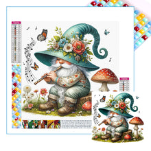 Load image into Gallery viewer, Diamond Painting - Full Square - spring gnome gardener (40*40CM)