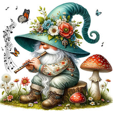 Load image into Gallery viewer, Diamond Painting - Full Square - spring gnome gardener (40*40CM)