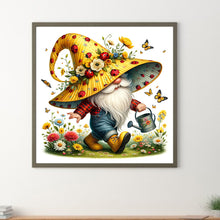 Load image into Gallery viewer, Diamond Painting - Full Square - spring gnome gardener (40*40CM)
