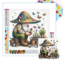 Load image into Gallery viewer, Diamond Painting - Full Square - spring gnome gardener (40*40CM)
