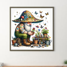 Load image into Gallery viewer, Diamond Painting - Full Square - spring gnome gardener (40*40CM)