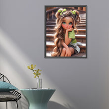 Load image into Gallery viewer, Diamond Painting - Full Round - girl (40*50CM)