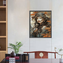 Load image into Gallery viewer, Diamond Painting - Full Round - girl (40*50CM)