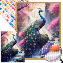 Load image into Gallery viewer, AB Diamond Painting - Full Round - Peacock (50*65CM)