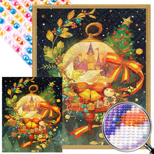 Load image into Gallery viewer, AB Diamond Painting - Full Round - cartoon christmas ball (40*50CM)