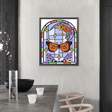 Load image into Gallery viewer, AB Diamond Painting - Full Round - glass art window grilles (40*50CM)