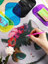 Load image into Gallery viewer, 8 Pcs Diamond Painting Anti-Slip Tools Sticky Gel Pad for Holding Tray for Kids