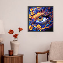 Load image into Gallery viewer, Diamond Painting - Full Round - Flower and Dragon's Eye (30*30CM)