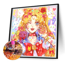Load image into Gallery viewer, Diamond Painting - Full Round - Sailor Moon (30*30CM)
