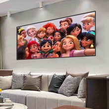Load image into Gallery viewer, Diamond Painting - Full Square - disney character princess (100*50CM)