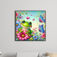 Load image into Gallery viewer, Diamond Painting - Full Round - flower frog (30*30CM)