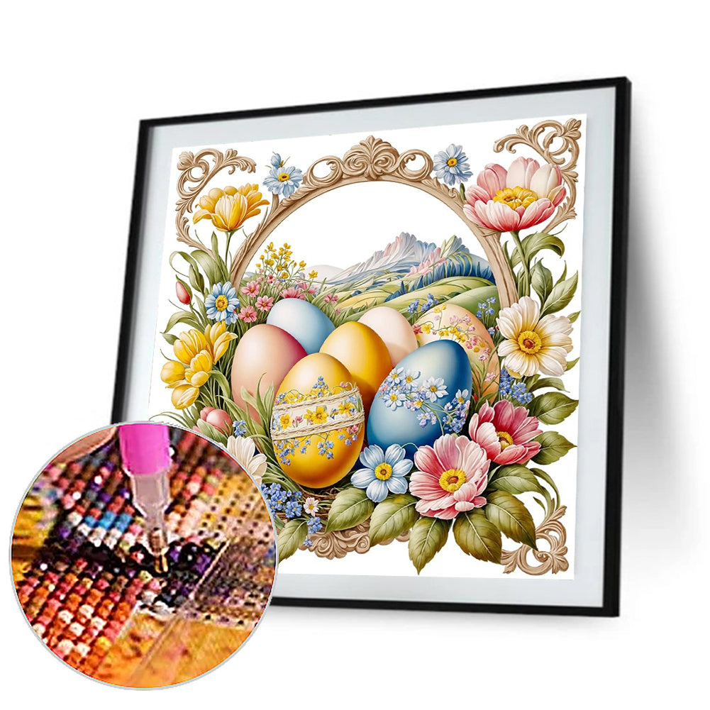 Diamond Painting - Full Round - Easter egg (30*30CM)