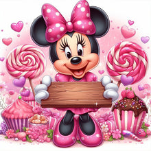 Load image into Gallery viewer, Diamond Painting - Full Round - Minnie (30*30CM)