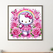 Load image into Gallery viewer, Diamond Painting - Full Round - hello kitty (30*30CM)