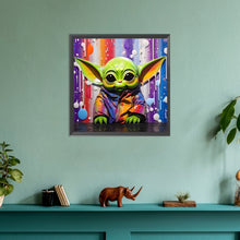 Load image into Gallery viewer, Diamond Painting - Full Round - Yoda (30*30CM)