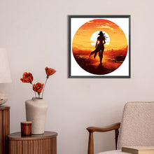 Load image into Gallery viewer, Diamond Painting - Full Round - western cowgirl (30*30CM)