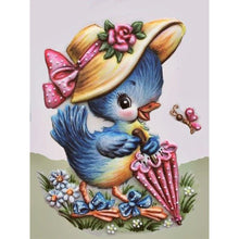 Load image into Gallery viewer, Diamond Painting - Full Round - little red duck (30*40CM)