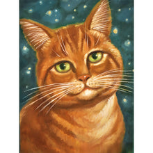 Load image into Gallery viewer, Diamond Painting - Full Round - fat cat (30*40CM)
