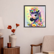 Load image into Gallery viewer, Diamond Painting - Full Round - zebra (30*30CM)
