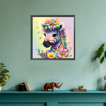 Load image into Gallery viewer, Diamond Painting - Full Round - zebra (30*30CM)