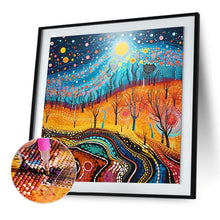 Load image into Gallery viewer, Diamond Painting - Full Round - Road under the moon (30*30CM)