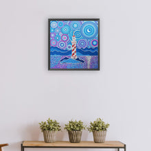 Load image into Gallery viewer, Diamond Painting - Full Round - island lighthouse (30*30CM)