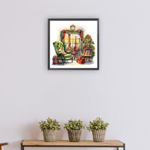 Load image into Gallery viewer, Diamond Painting - Full Round - Floor-to-ceiling green sofa (30*30CM)