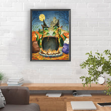 Load image into Gallery viewer, Diamond Painting - Full Round - Green dinosaur soup (30*40CM)