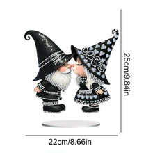 Load image into Gallery viewer, Acrylic Cute Gnome Special Shape Diamond Painting Desktop Home Decor (Couple)