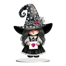 Load image into Gallery viewer, Acrylic Gnome Special Shape Diamond Painting Desktop Home Decor (Love Letter)