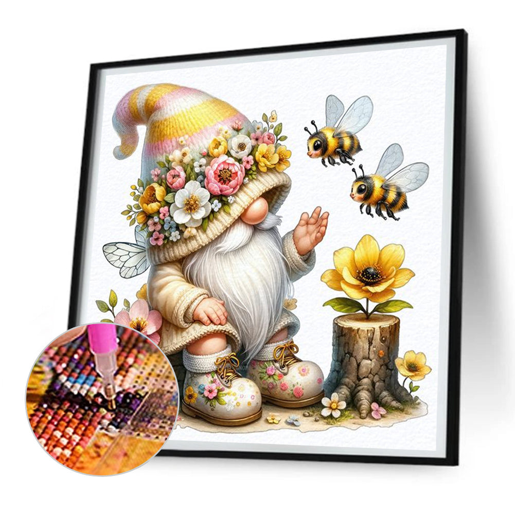 Diamond Painting - Full Round - bee goblin (30*30CM)