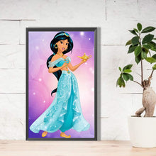 Load image into Gallery viewer, Diamond Painting - Full Round - princess jasmine (30*50CM)
