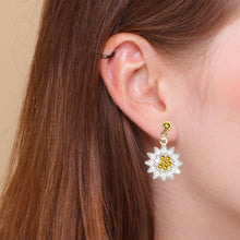 Load image into Gallery viewer, 3 Pairs Double Sided Sunflower Butterfly Diamond Painting DIY Earring Making Kit