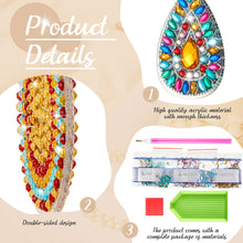 Load image into Gallery viewer, 4 Pairs Double Sided Holiday Diamond Art Earrings for Women Girls (Earrings 2)